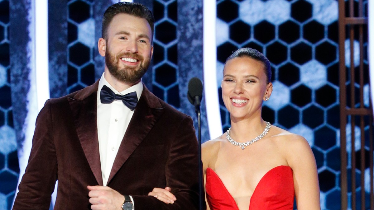 Chris Evans and Scarlett Johansson - Getty