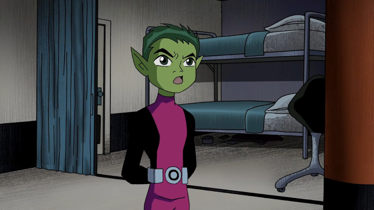 Beast Boy speaking