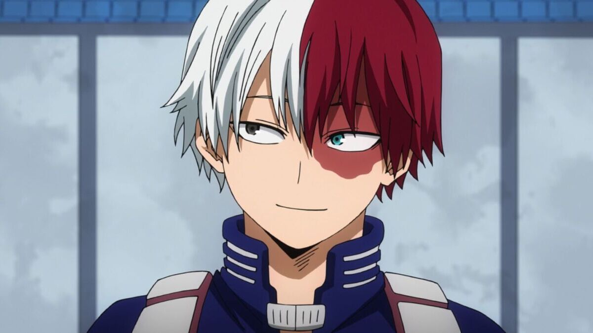 Shoto Todoroki from 'My Hero Academia'