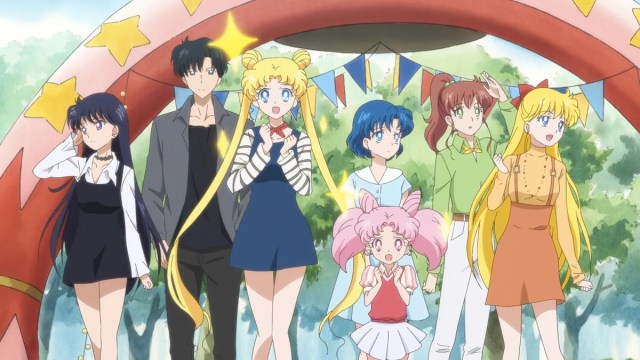 Main characters from 'Sailor Moon'