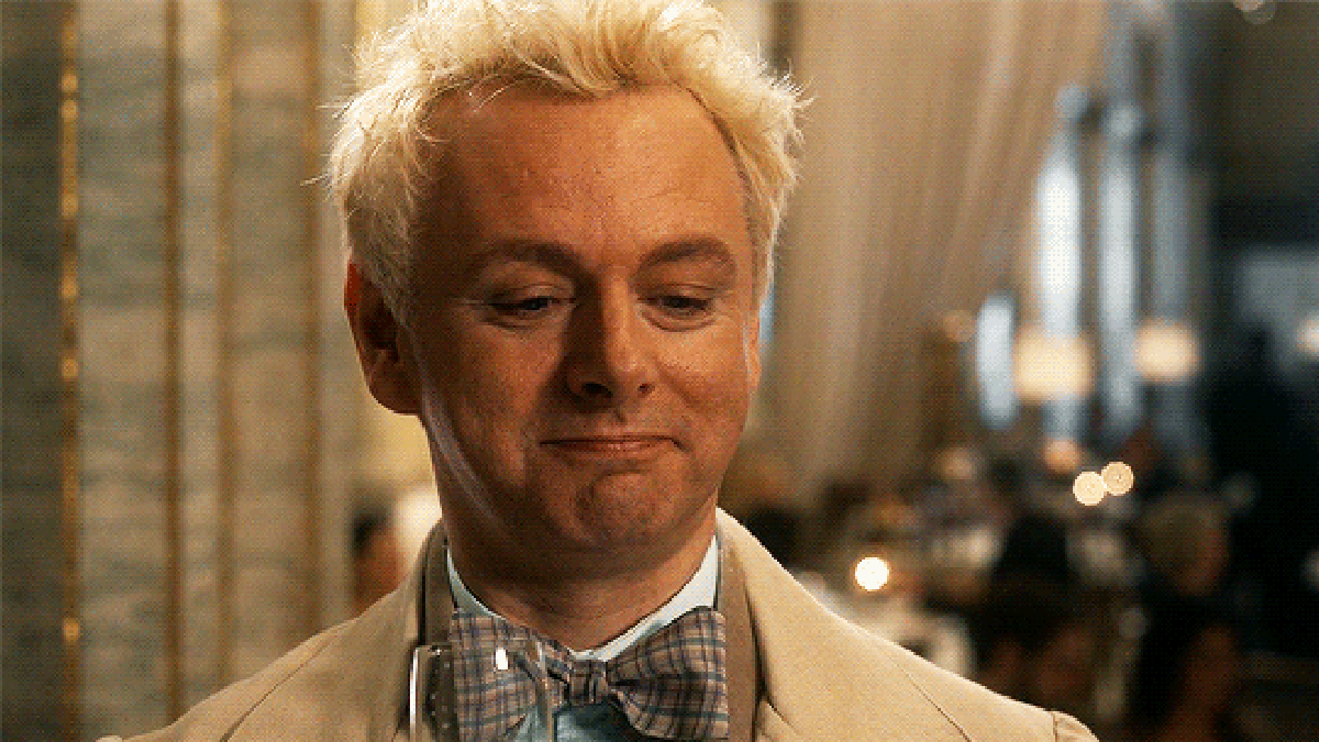 Michael Sheen as Aziraphale