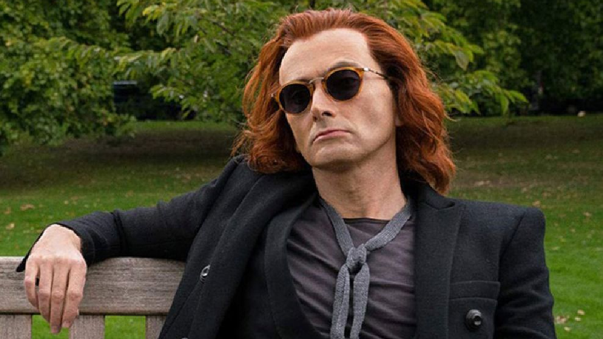 David Tennant as Crowley in 'Good Omens'