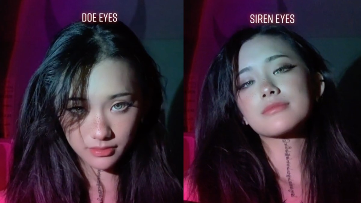 Doe eyes vs siren eyes - TikTok