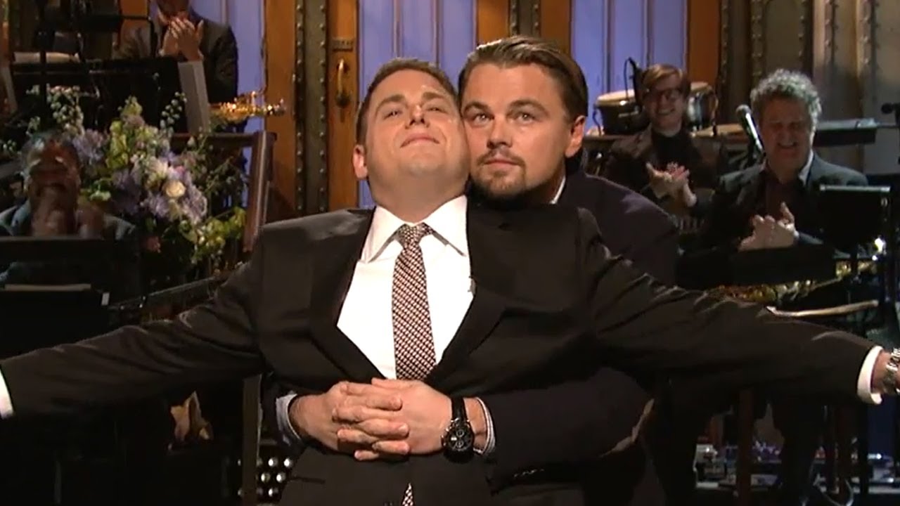 jonah hill leonardo dicaprio saturday night live