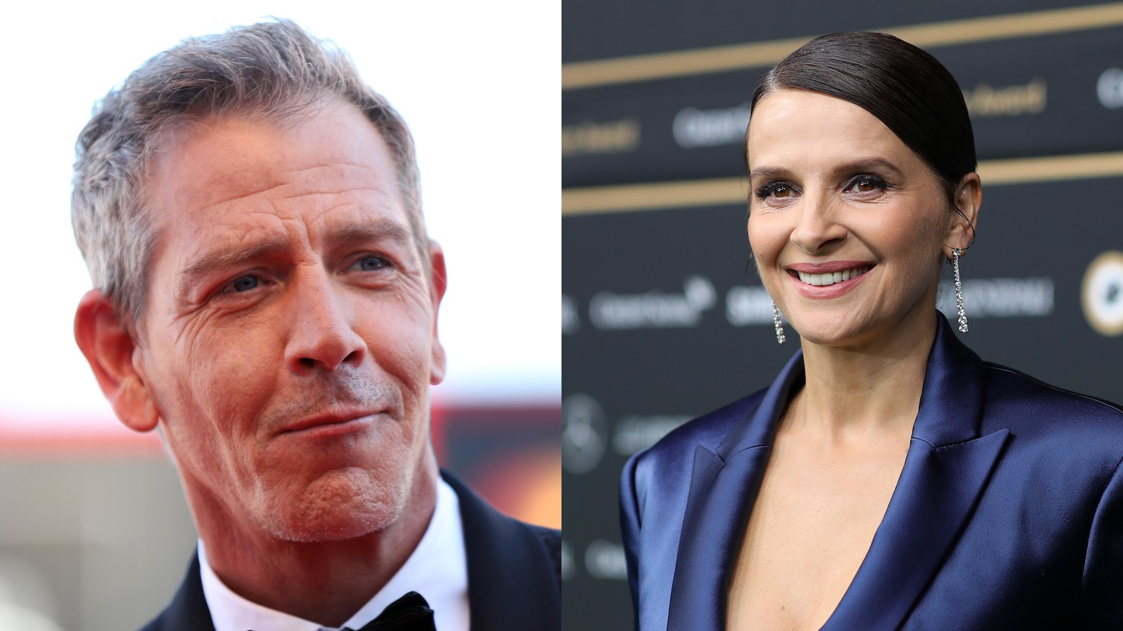 Ben Mendelsohn and Juliette Binoche