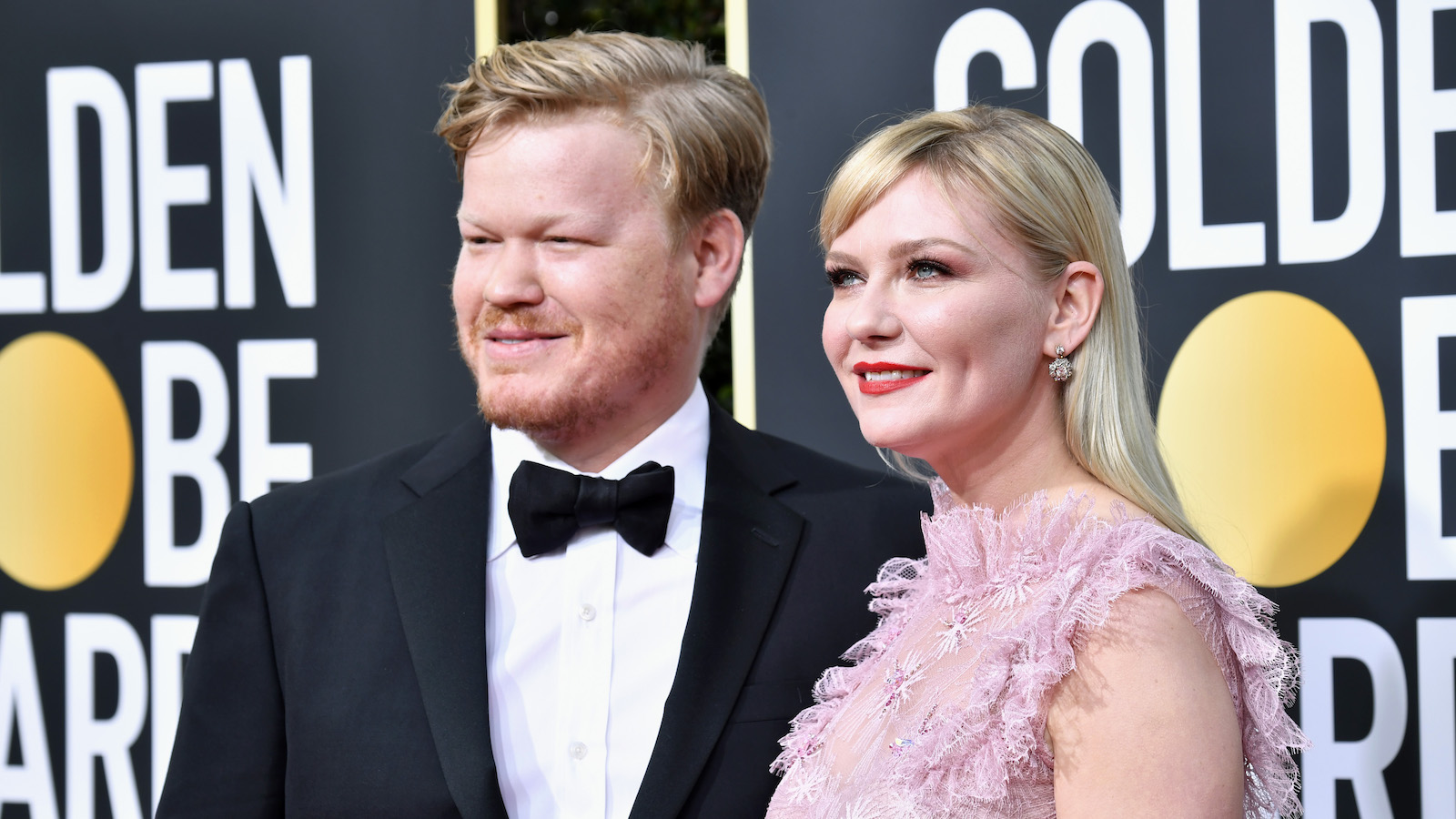 Actors Jesse Plemons and Kirsten Dunst