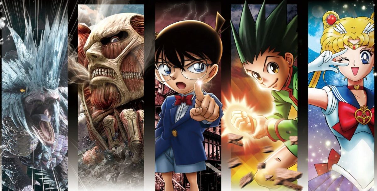 universal japan sailor moon attack on titan