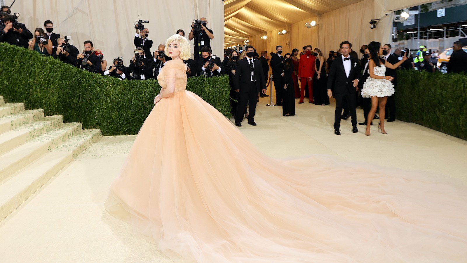 Billie Eilish The 2021 Met Gala Celebrating In America: A Lexicon Of Fashion - Arrivals