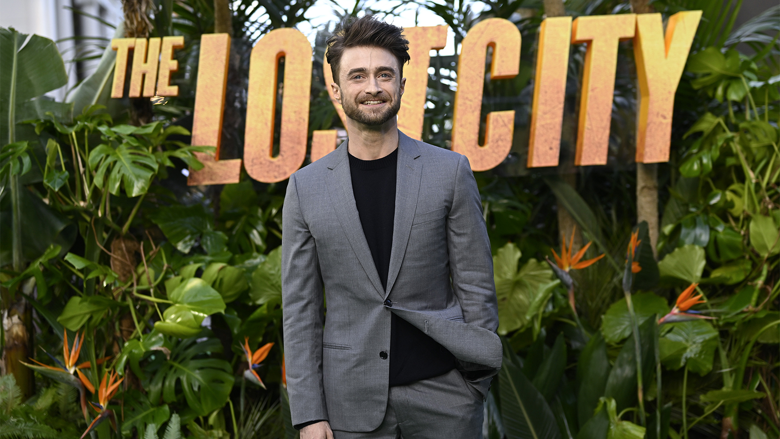 daniel radcliffe in lost city premiere