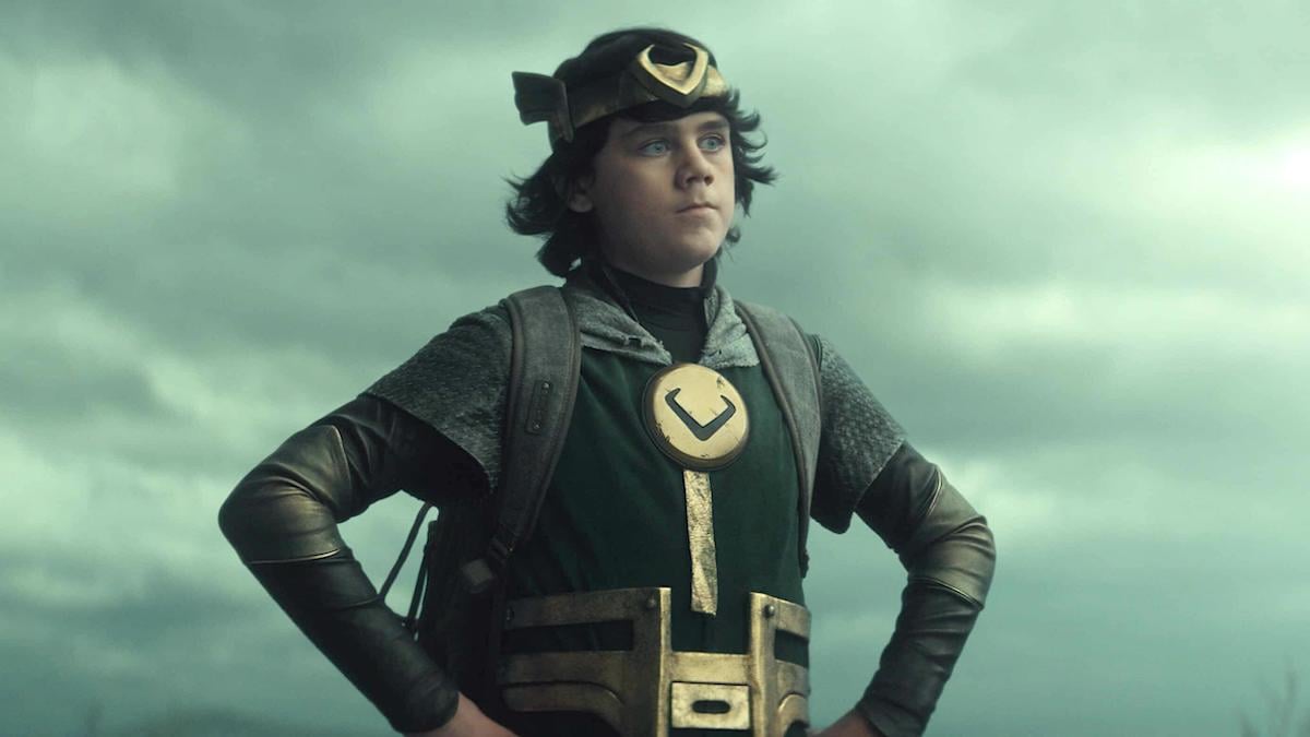 Jack Veal as Kid Loki in 'Loki'