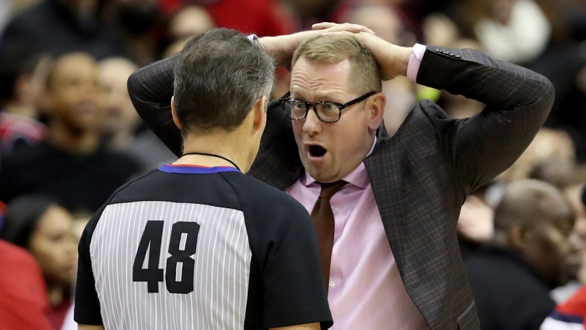 NBA refs get yelled at a lot.