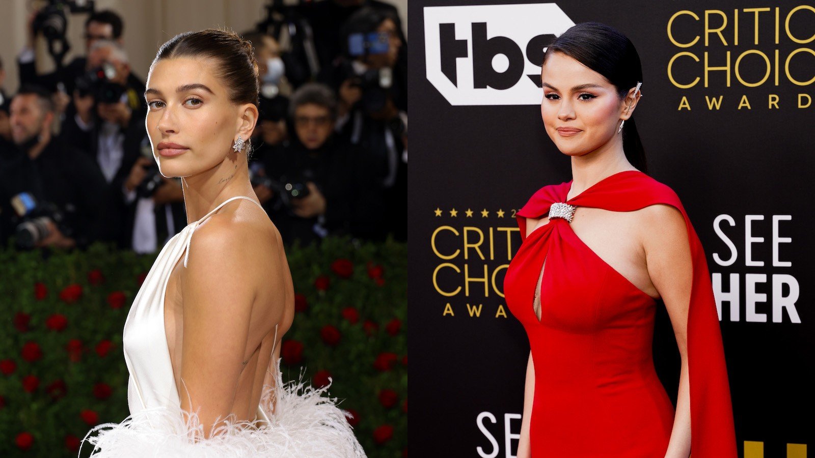 Hailey Bieber Selena Gomez