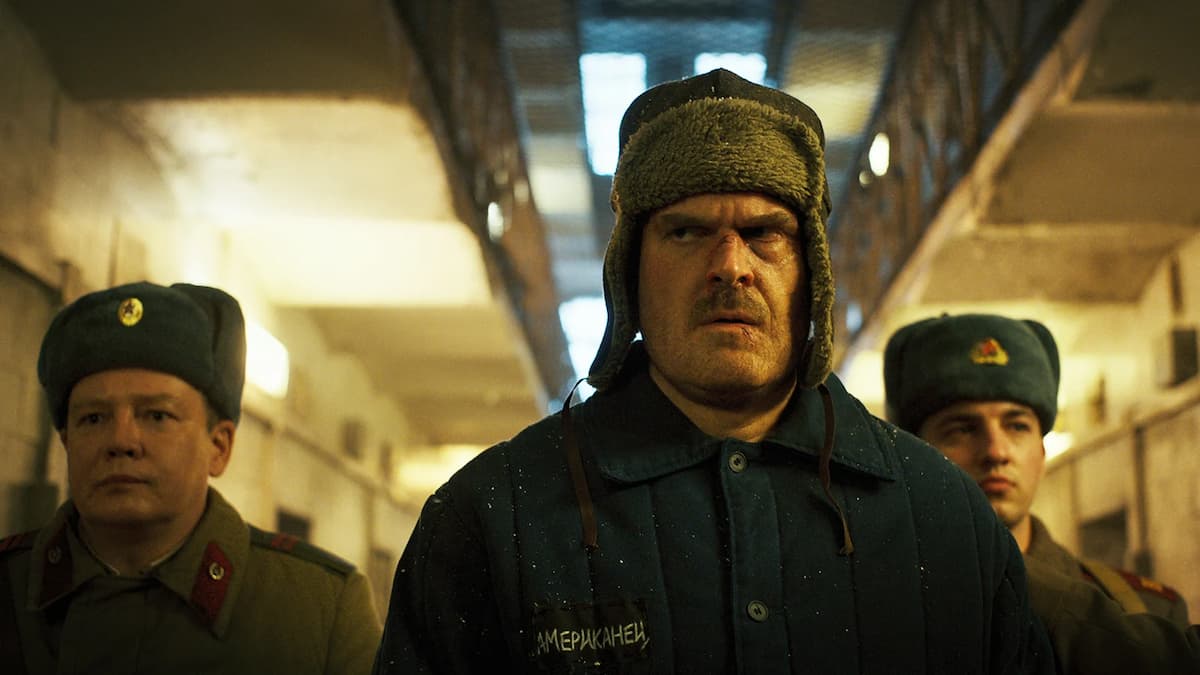 Stranger Things Hopper in Russia