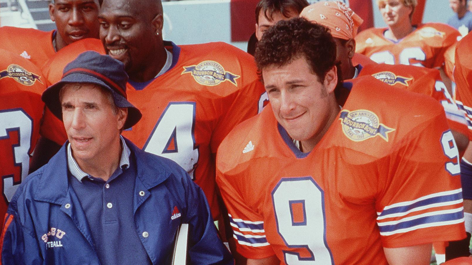 Henry Winkler and Adam Sandler