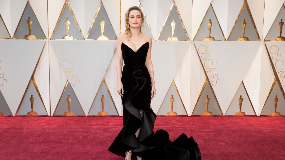 brie larson at oscars