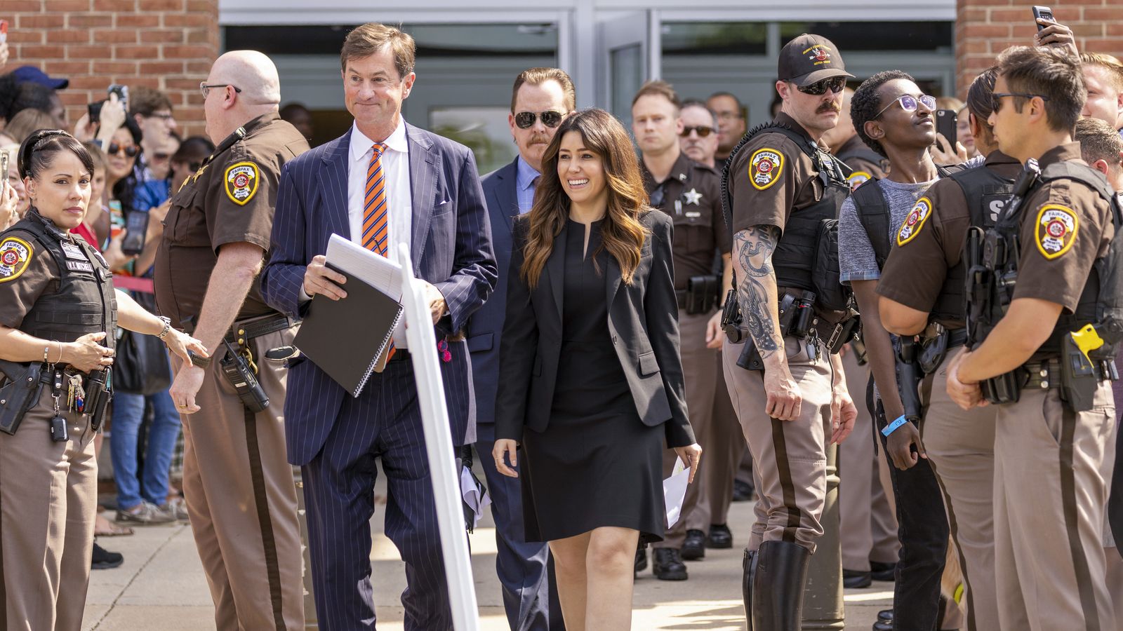 camille vasquez walking out of johnny depp amber heard trial