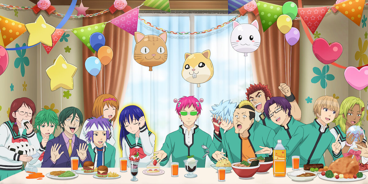 Saiki K and his friends