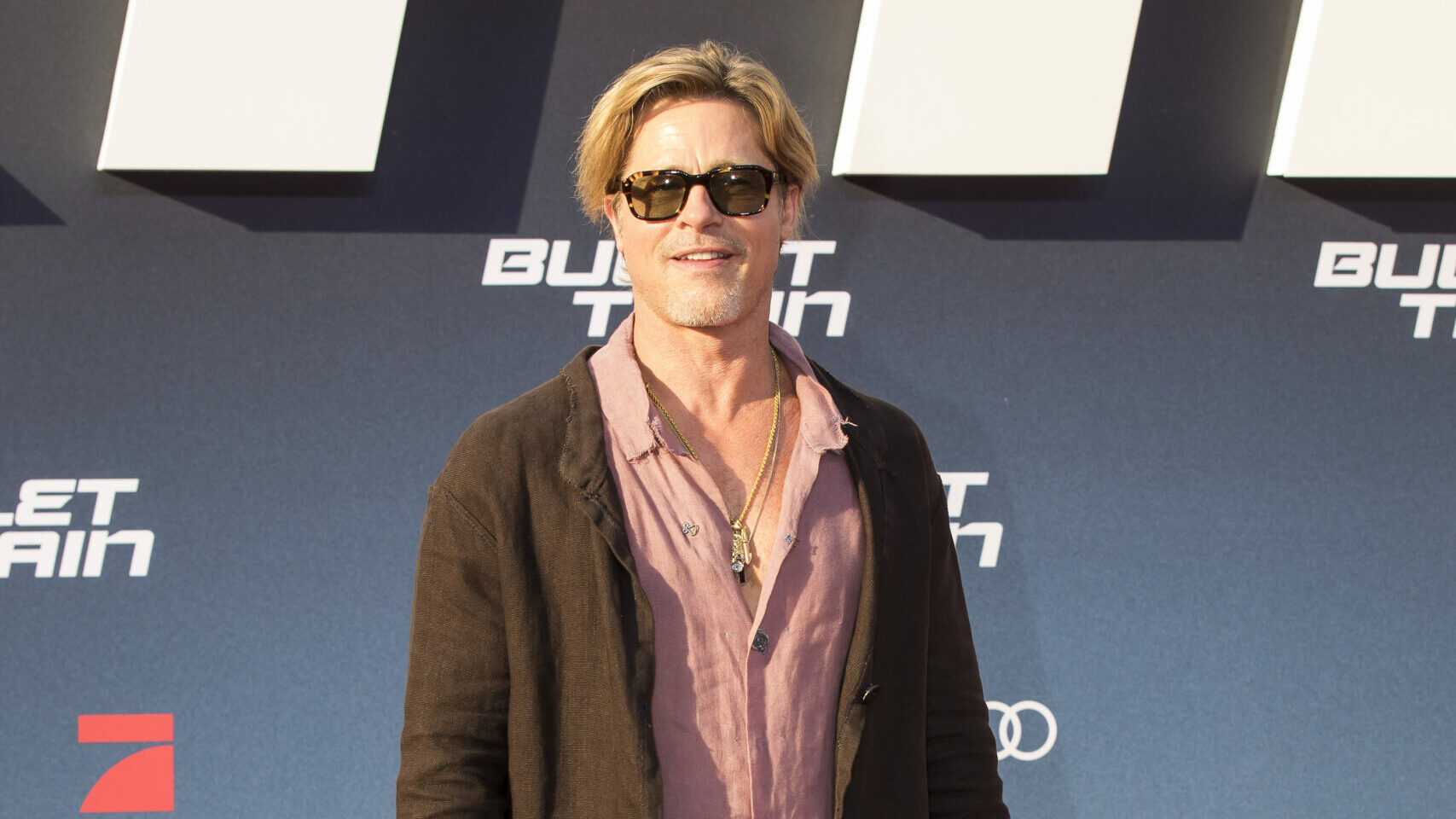 Brad Pitt Bullet Train German Premiere