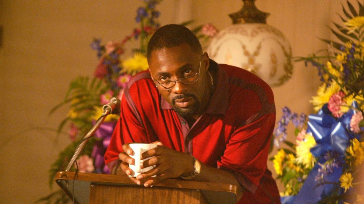 Idris Elba in The Wire. 