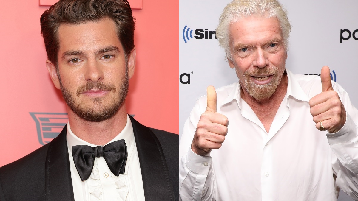 andrew garfield richard branson