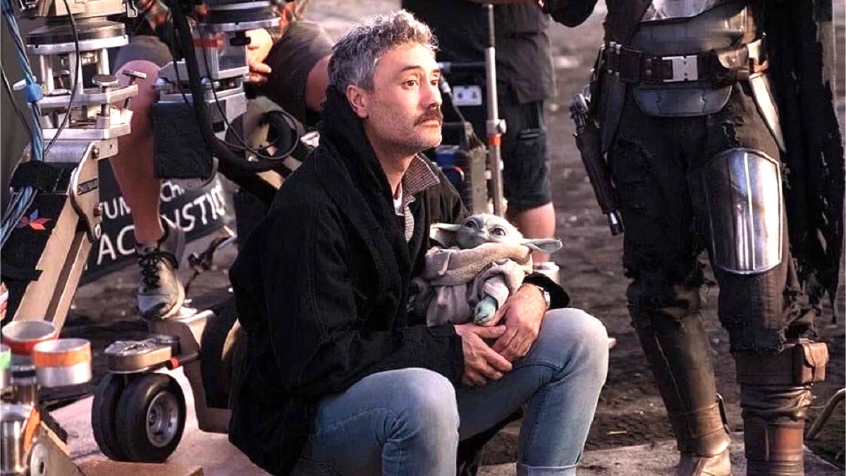 taika waititi the mandalorian bts