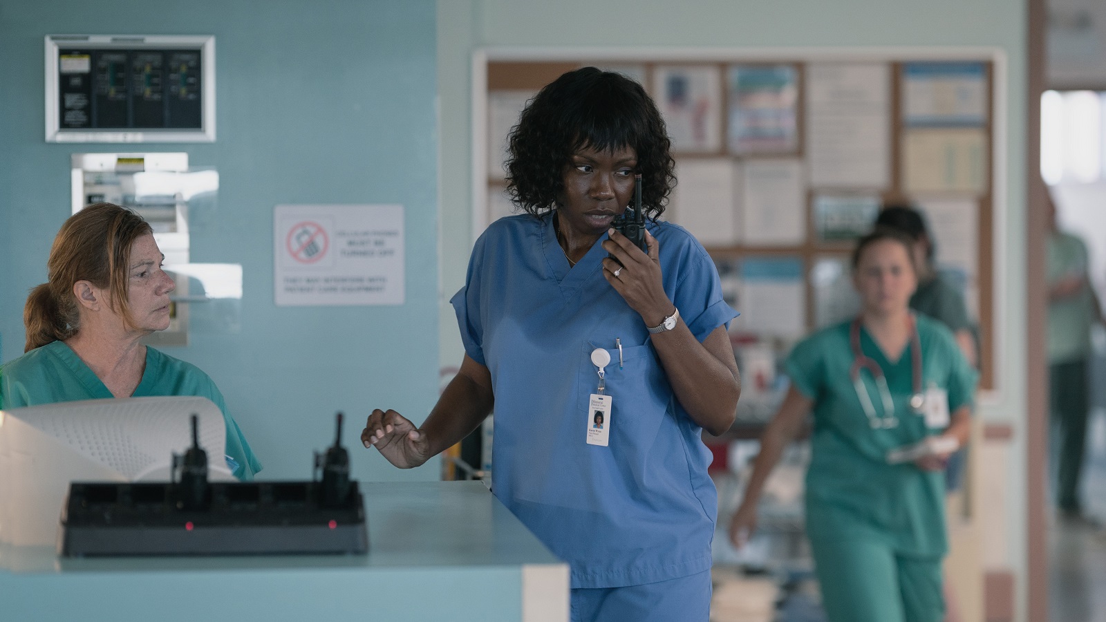 Karen Wynn (Adepero Odoye) in Five Days at Memorial (AppleTV+)