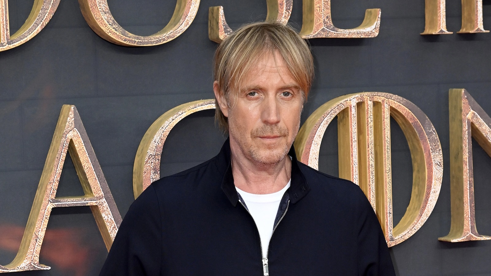 Rhys Ifans attending the House of the Dragon premiere in London, England
