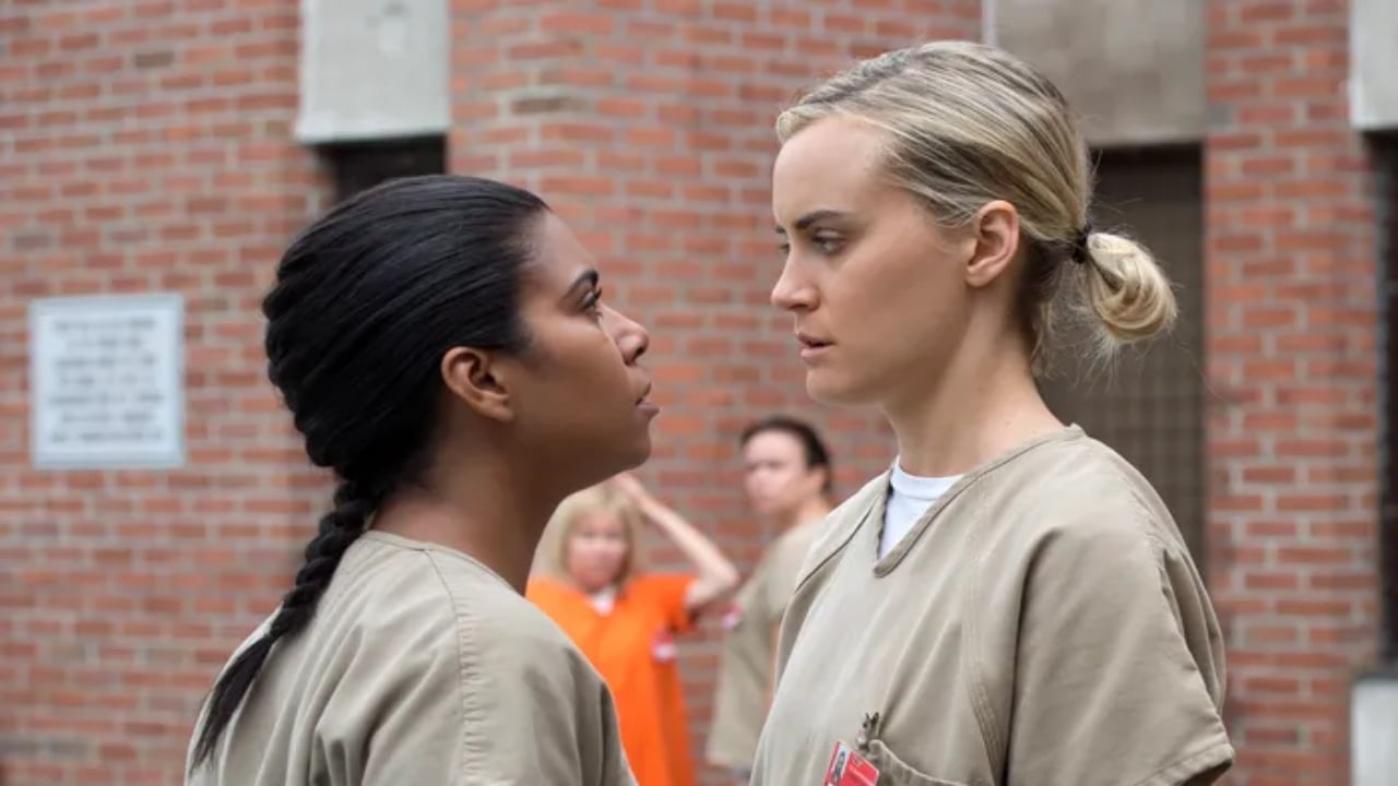 Piper and Maria from Orange Is the New Black