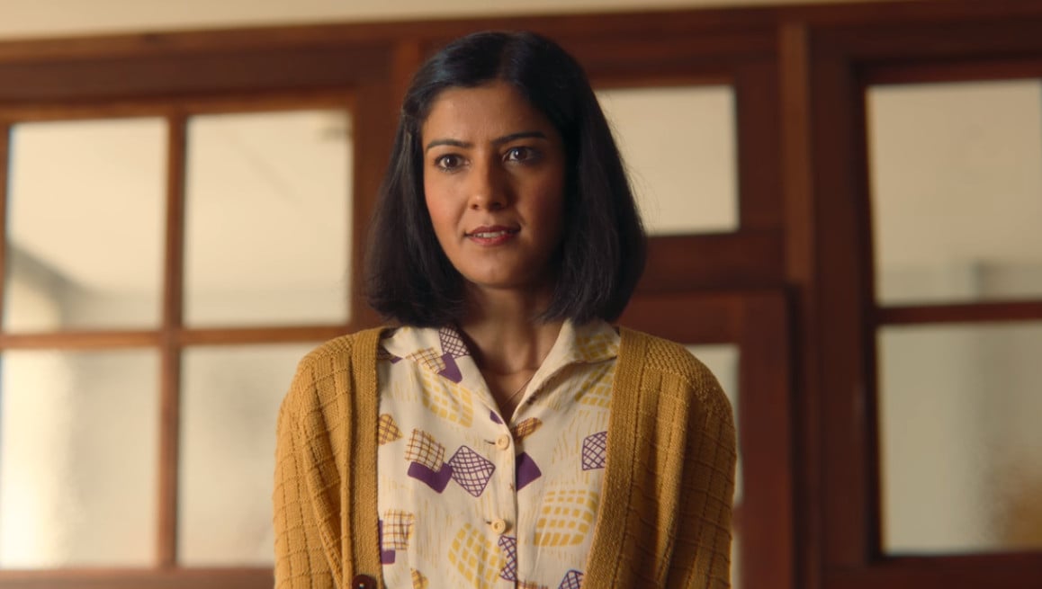 Rakhee Thakrar plays Miss Emily Sands in 'Sex Education' 