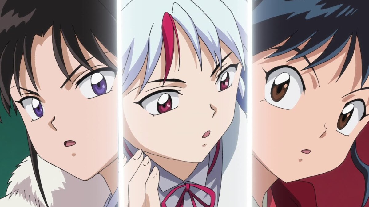 Setsuna, Towa and Moroha from Yashahime: Princess Half-Demon