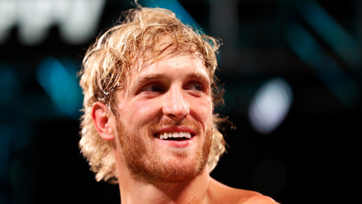 Logan Paul in the boxing ring