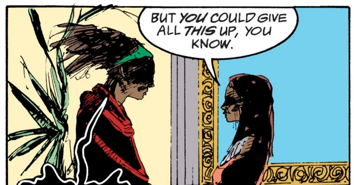 Kai-ckul and Nada in The Sandman comics