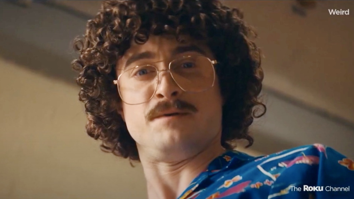 Screengrab of Roku's 'WEIRD: The Al Yankovic Story' trailer