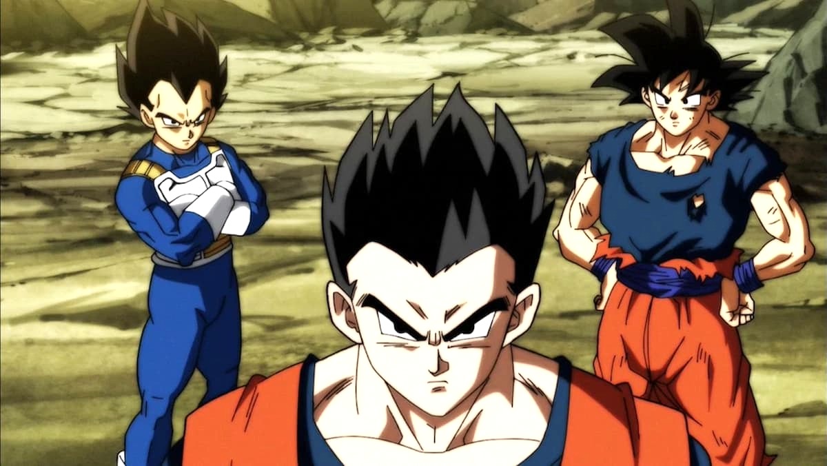 Ultimate Gohan, Goku and Vegeta in 'Dragon Ball Super'