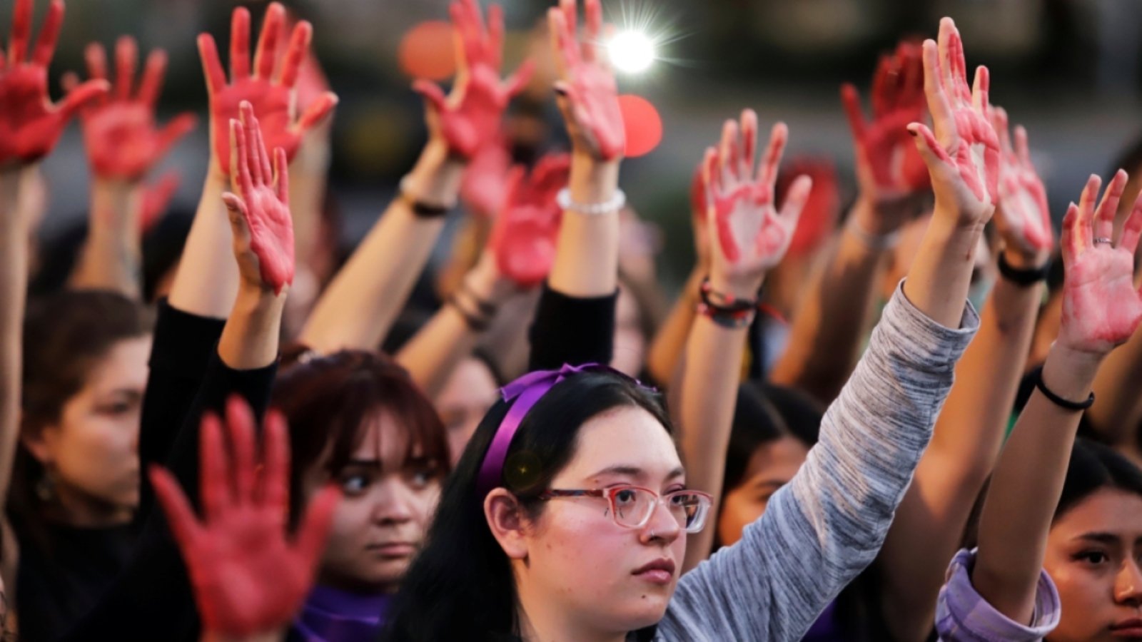 Missing women in Juarez protest