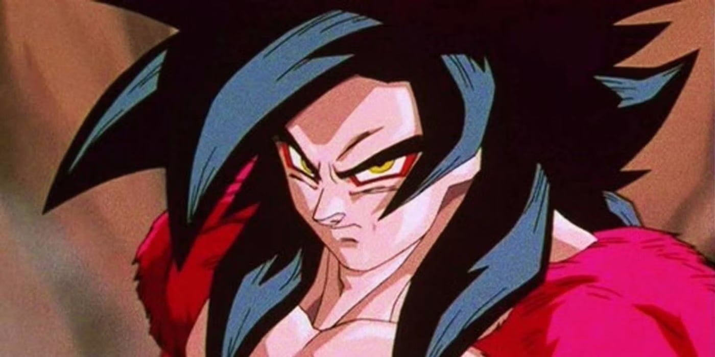 Goku in Super Saiyan 4.