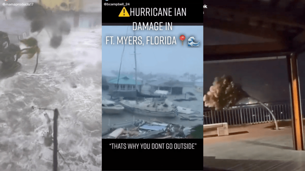 hurricane ian florida tiktok