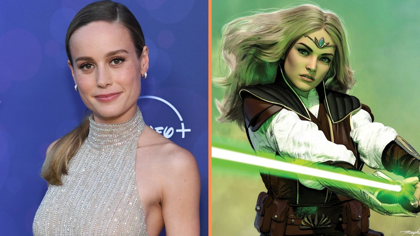 Brie Larson as Star Wars Jedi