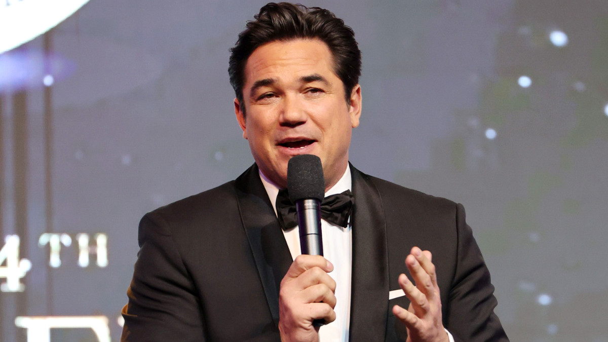 Host Dean Cain speaks onstage during the 24th Family Film Awards at Hilton Los Angeles/Universal City on March 24, 2021 in Universal City, California.