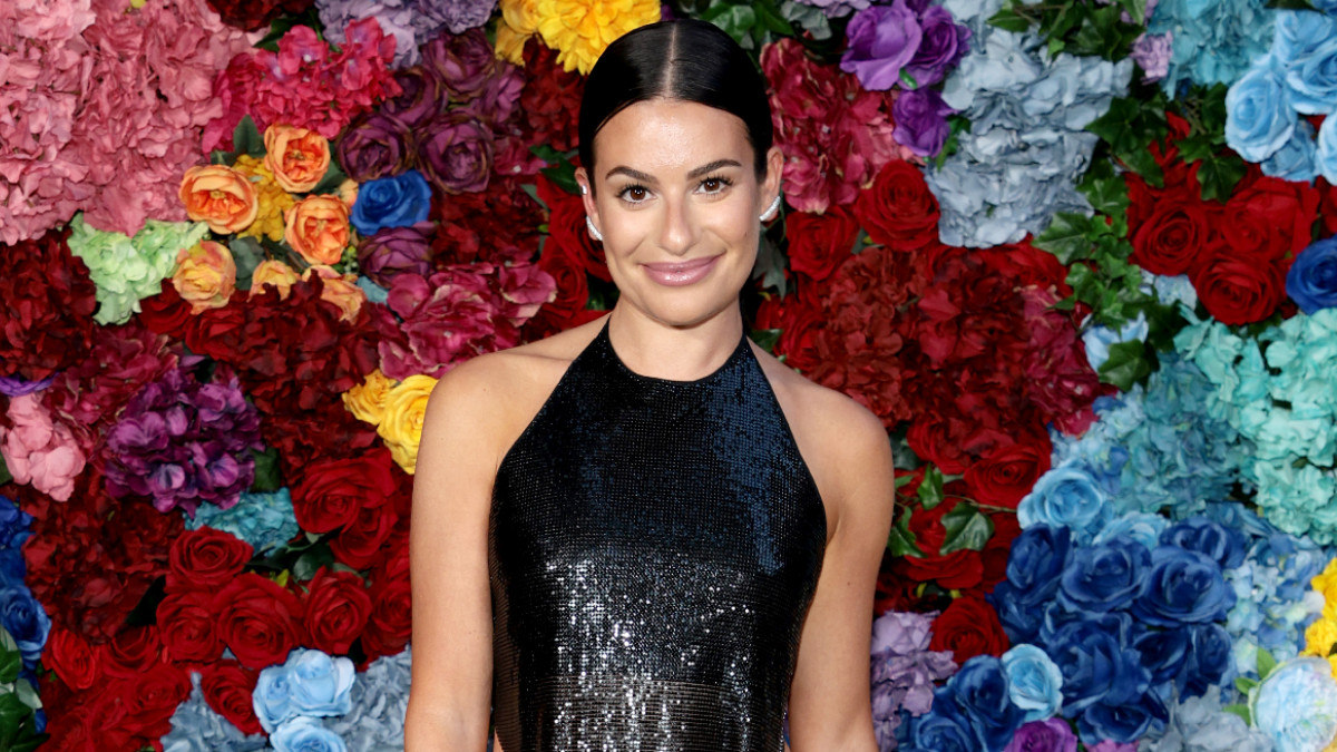 Lea Michele attends as alice + olivia by Stacey Bendet celebrates 20 years at the Close East Lawn on June 15, 2022 in New York City.