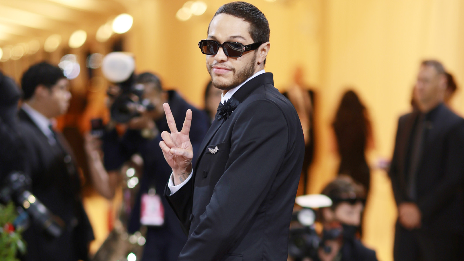 Pete Davidson attends The 2022 Met Gala Celebrating "In America: An Anthology of Fashion" at The Metropolitan Museum of Art on May 02, 2022 in New York City.