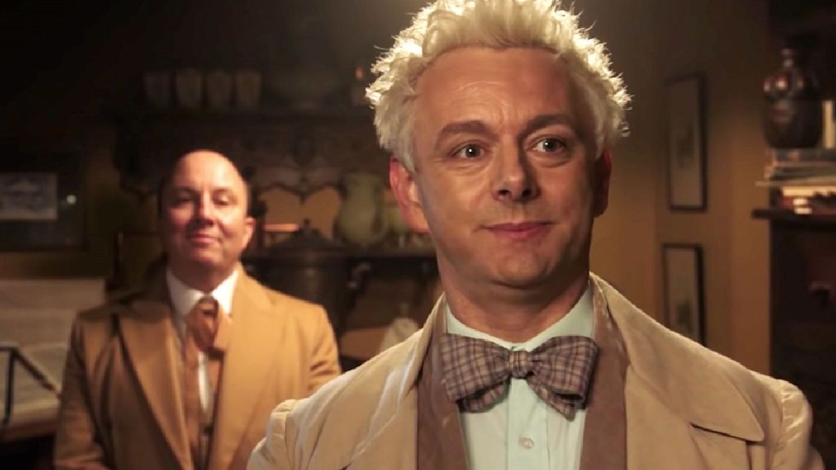 Michael Sheen as Aziraphale in 'Good Omens'