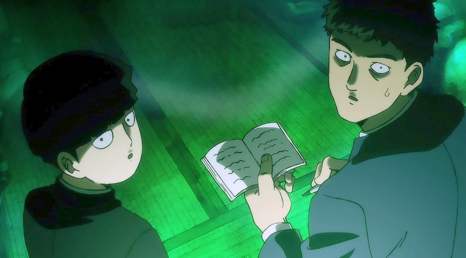 Mob and Seriwaza exorcism Mob Psycho Season 3