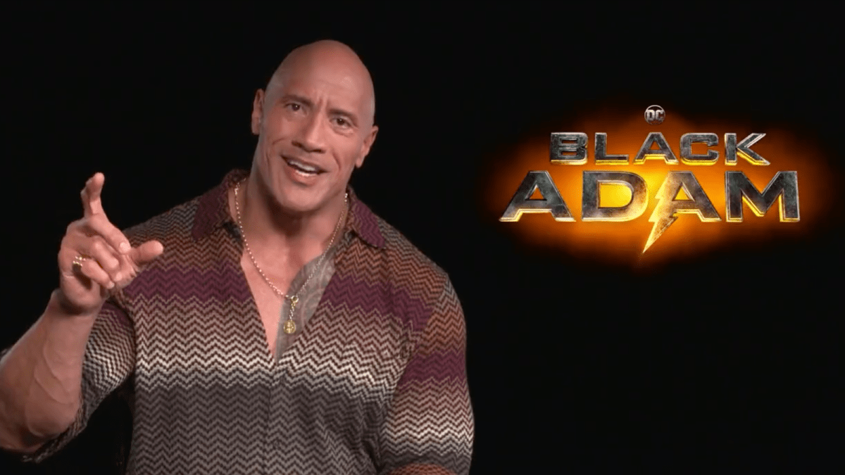 Dwayne The Rock Johnson Black Adam