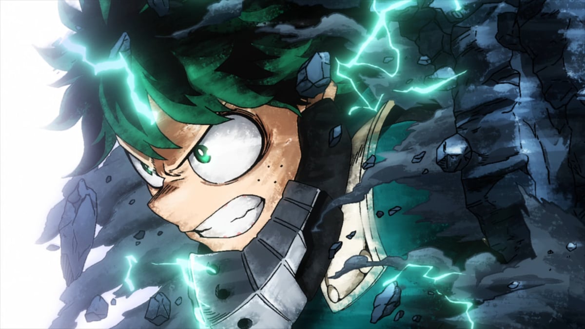 Deku from 'My Hero Academia'