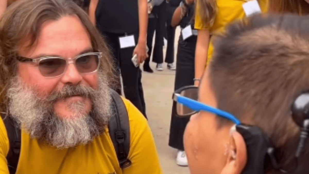 Jack Black Serenades Sick 'School of Rock' Fan