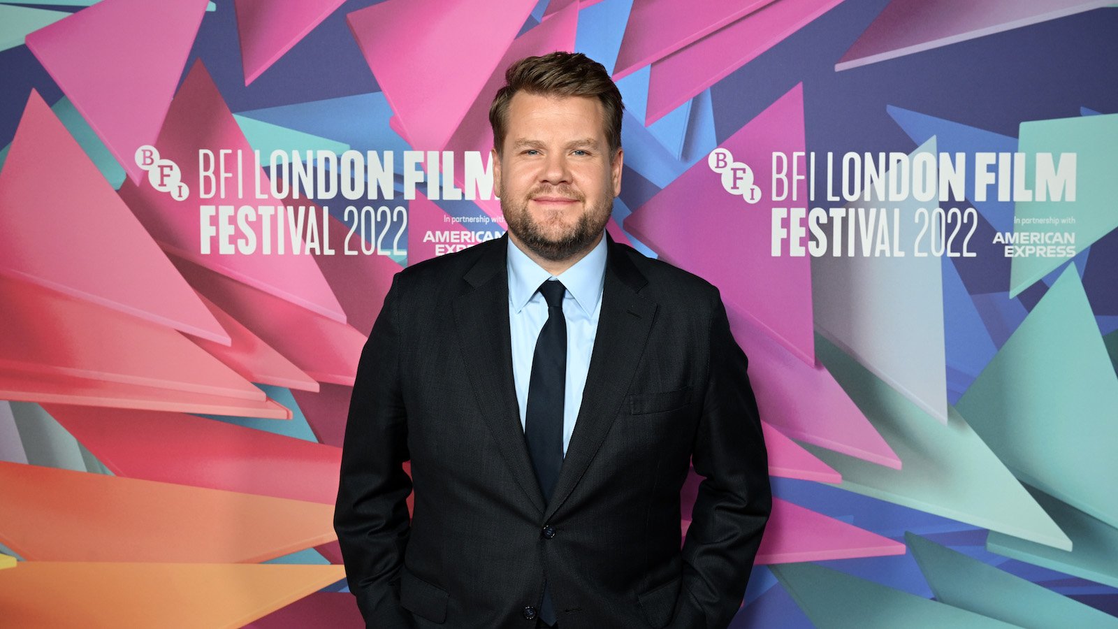 James Corden attends the "Mammals" World Premiere during the 66th BFI London Film Festival at the Curzon Soho on October 07, 2022 in London, England.