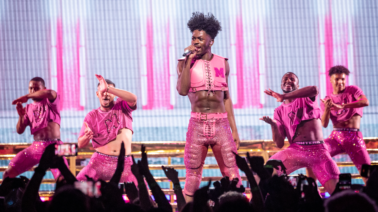 Lil Nas X performs onstage at YouTube Theater on October 19, 2022 in Inglewood, California.