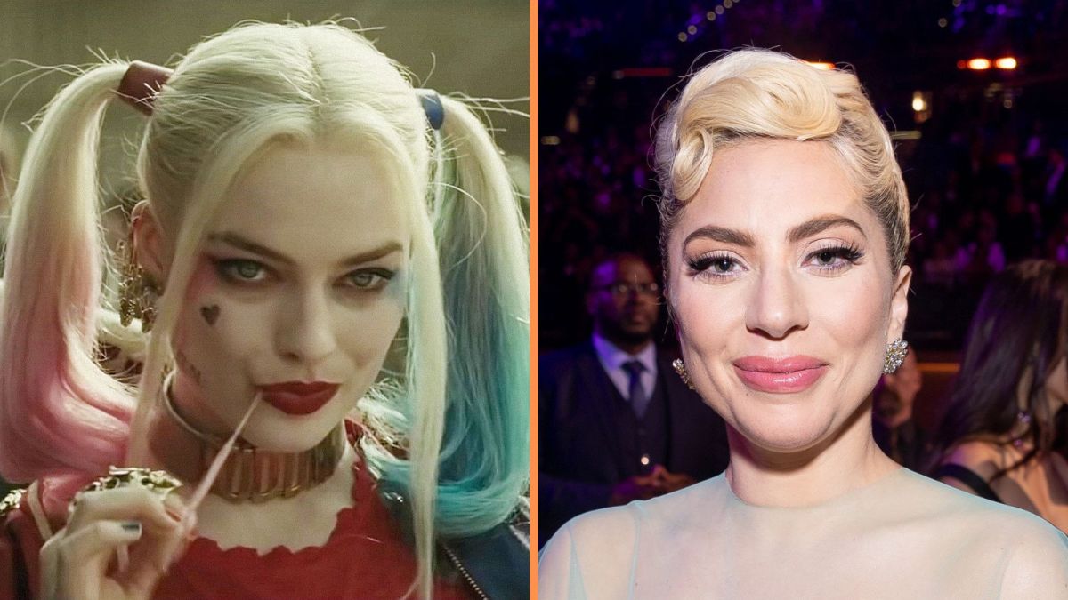 Margot Robbie reacts to Lady Gaga's Harley Quinn