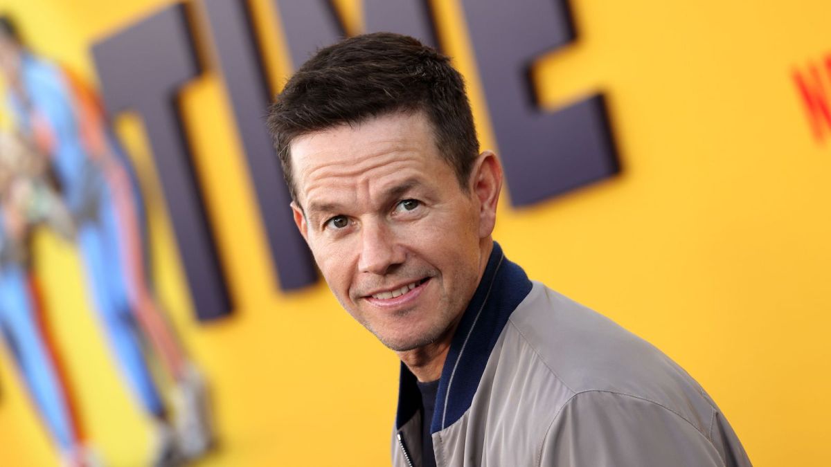 Mark Wahlberg attends the Los Angeles premiere of Netflix's "Me Time" at Regency Village Theatre on August 23, 2022 in Los Angeles, California.